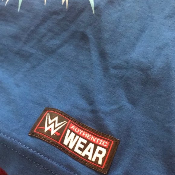 WWE Wake Up it’s Feeding Time Blue T-Shirt Ryback - Picture 5 of 8